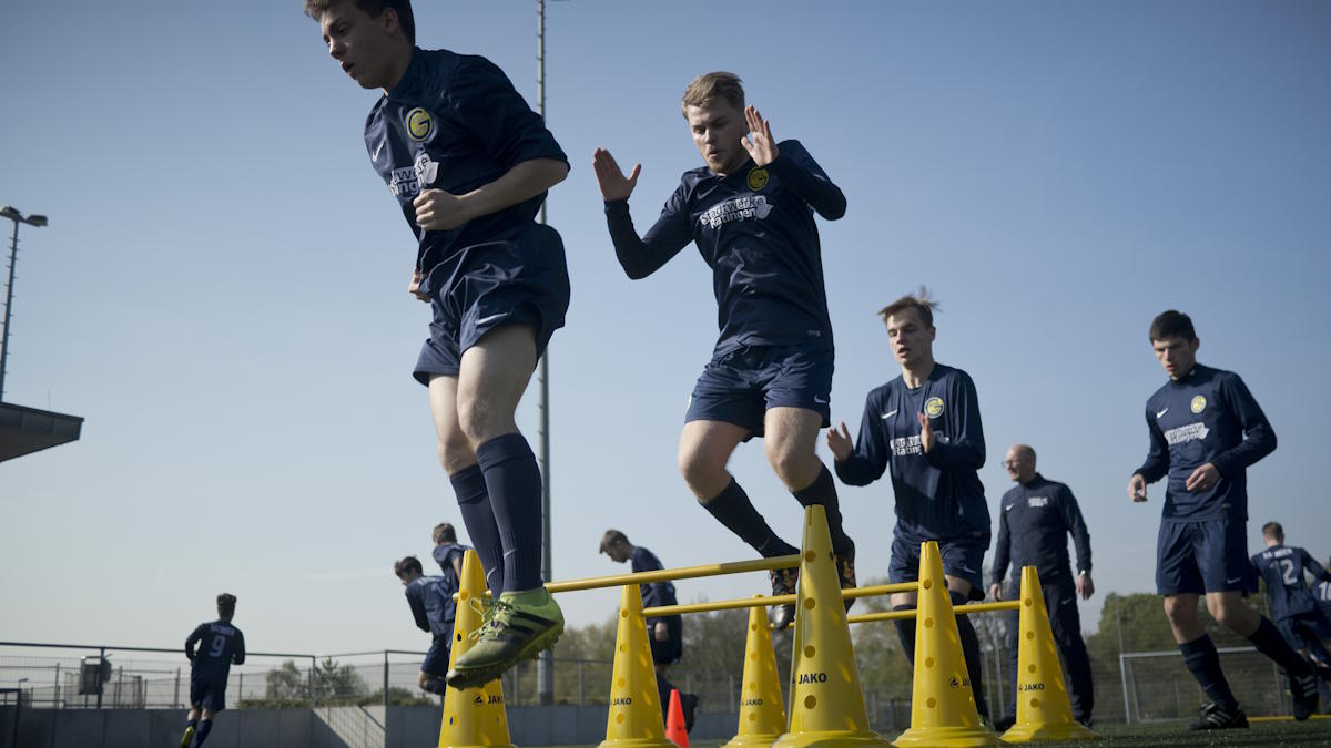 Saisonvorbereitung im Fußball